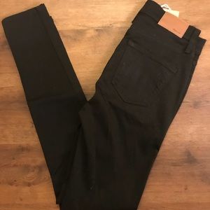 Madewell 10” High Riser Black Jeans